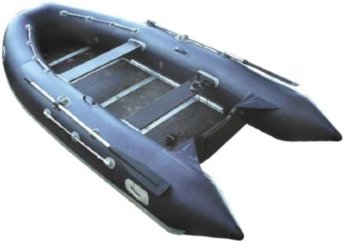 Лодка ПВХ Лидер-400 (под мотор 30л.с)(3 части) (С-Пб)